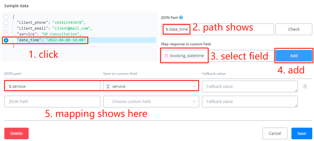 inbound webhook