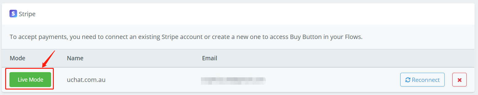stripe live mode